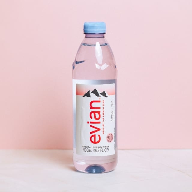 Natural Water Evian (Small 500ml).