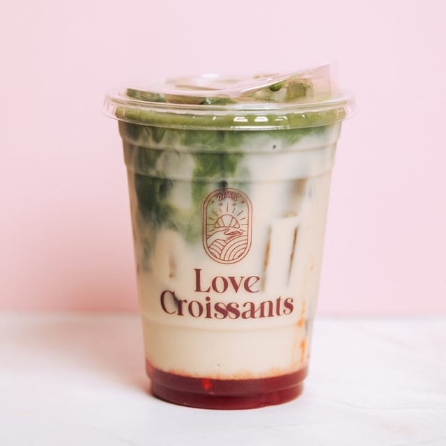 Strawberry Banana Milk Matcha.